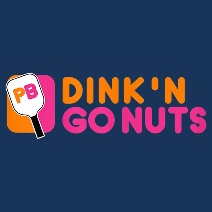 Dink'n Go Nuts Pickleball Paddle TShirt Infant Baby Jersey Bodysuit