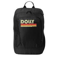 DOLLY Gift Name Personalized Retro Vintage 80s 90s Birthday Vintage Retro 80s 90s Country Music City Backpack