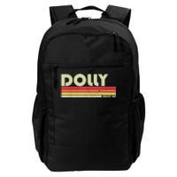 DOLLY Gift Name Personalized Retro Vintage 80s 90s Birthday Vintage Retro 80s 90s Country Music Daily Commute Backpack