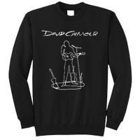 D.A.V.I.D G.I.L.M.O.U.R On An Island Lineart Tall Sweatshirt