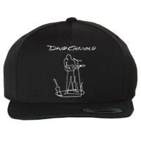 D.A.V.I.D G.I.L.M.O.U.R On An Island Lineart Wool Snapback Cap