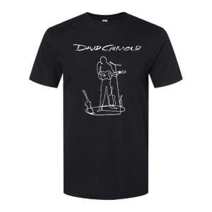 D.A.V.I.D G.I.L.M.O.U.R On An Island Lineart Softstyle CVC T-Shirt