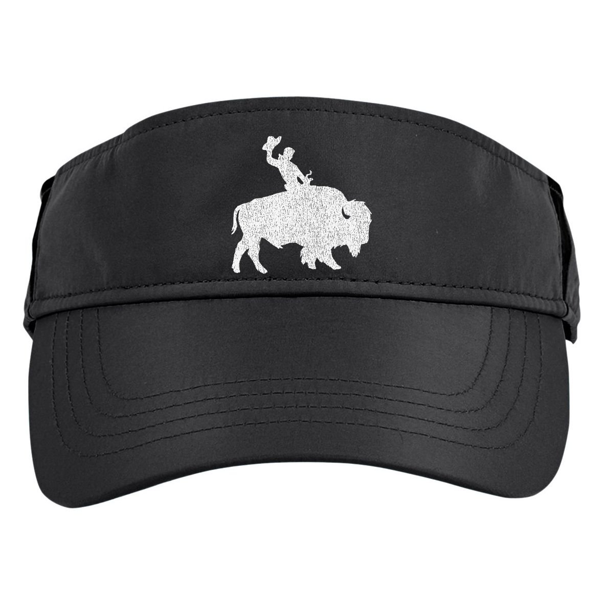 Distressed Guy On A Buffalo Adult Drive Performance Visor