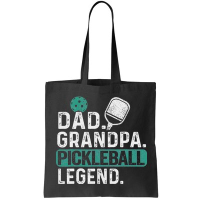 Dad Grandpa Pickleball Legend Player Funny Pickle Ball Bag