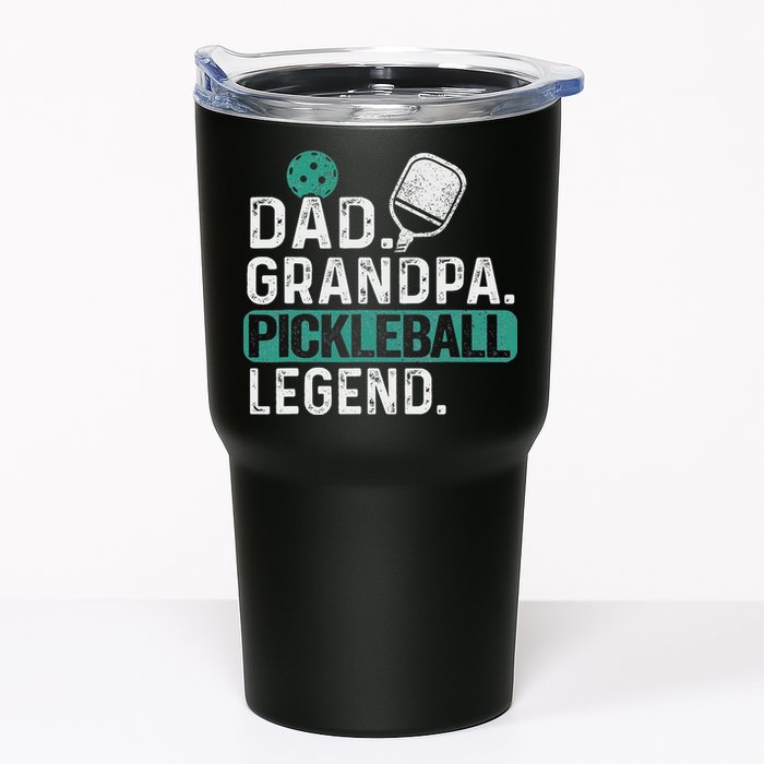 Dad Grandpa Pickleball Legend Player Funny Pickle Ball Tumbler