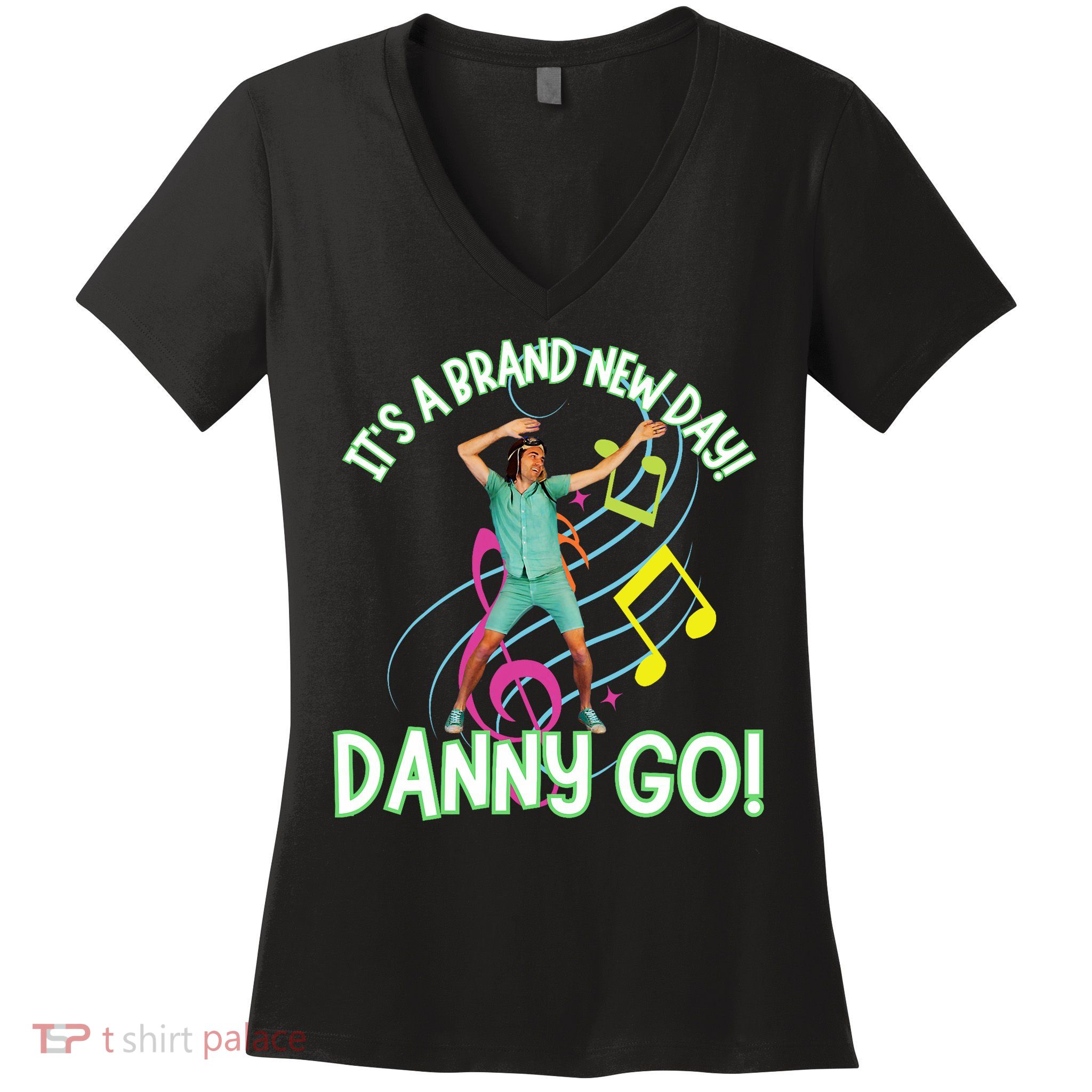 Danny Go! Preschool Women's V-Neck T-Shirt