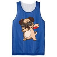 Disc Golf Pug Dog Gift Funny Disc Golfing Funny Gift Gift Mesh Reversible Basketball Jersey Tank