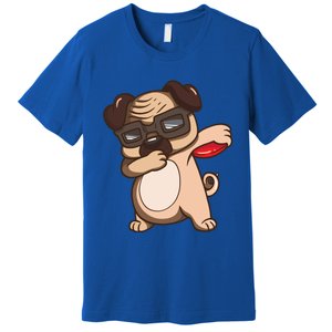 Disc Golf Pug Dog Gift Funny Disc Golfing Funny Gift Gift Premium T-Shirt