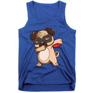 Disc Golf Pug Dog Gift Funny Disc Golfing Funny Gift Gift Tank Top