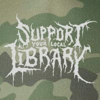 Death Gothic Print Support Your Local Library Style Lovers  Legacy Tie Dye Trucker Hat