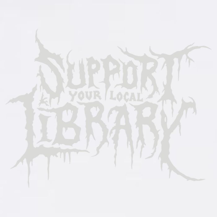 Death Gothic Print Support Your Local Library Style Lovers  Garment-Dyed Sweatshirt
