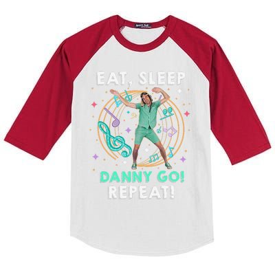 Danny Go Preschool Funny Gift Kids Colorblock Raglan Jersey