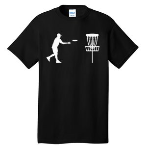 Disc golf player Tall T-Shirt