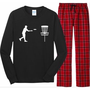 Disc golf player Long Sleeve Pajama Set