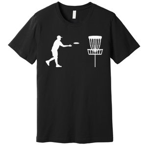 Disc golf player Premium T-Shirt