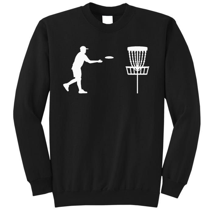 Disc golf player Tall Sweatshirt