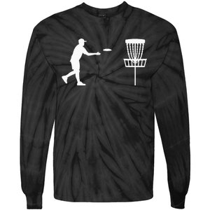 Disc golf player Tie-Dye Long Sleeve Shirt