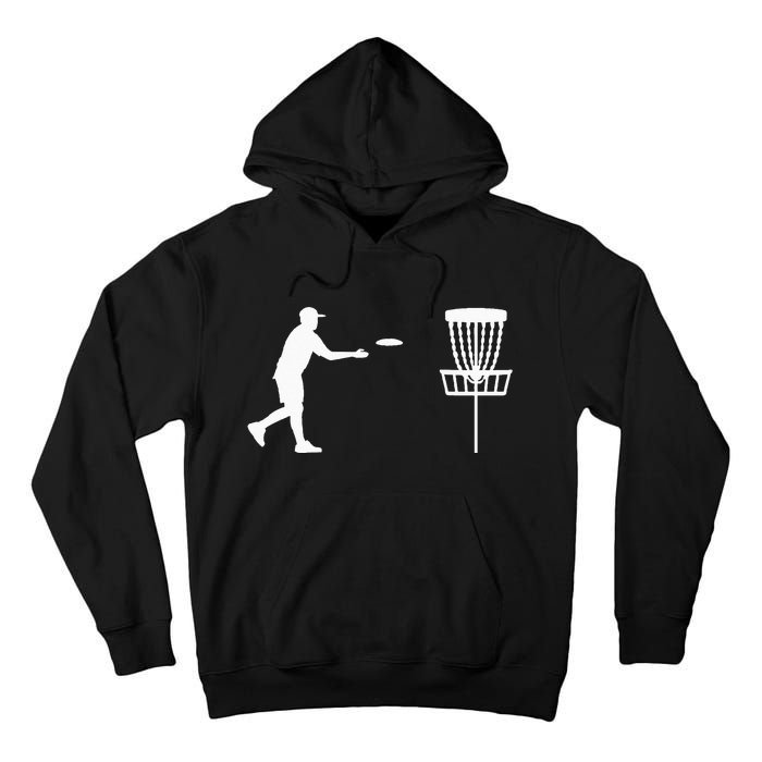 Disc golf player Tall Hoodie