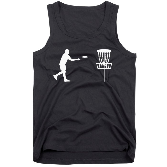 Disc golf player Tank Top