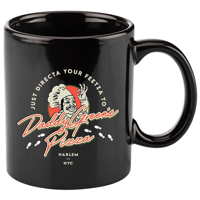 Daddy GreenS Pizza Last Dragon 11oz C Handle Ceramic Mug