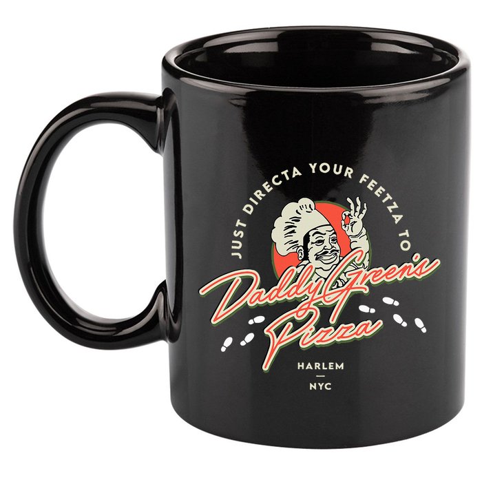 Daddy GreenS Pizza Last Dragon 11oz C Handle Ceramic Mug