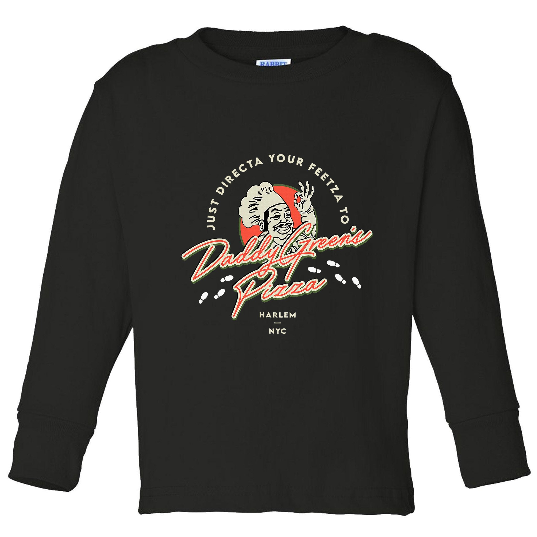 Daddy GreenS Pizza Last Dragon Toddler Long Sleeve Shirt