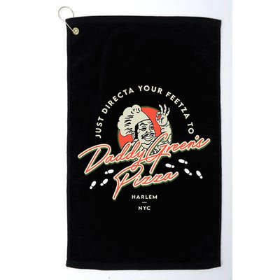 Daddy GreenS Pizza Last Dragon Golf Towel