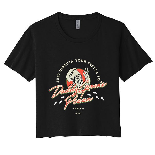 Daddy GreenS Pizza Last Dragon Crop Top