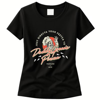 Daddy GreenS Pizza Last Dragon Womens T-Shirt