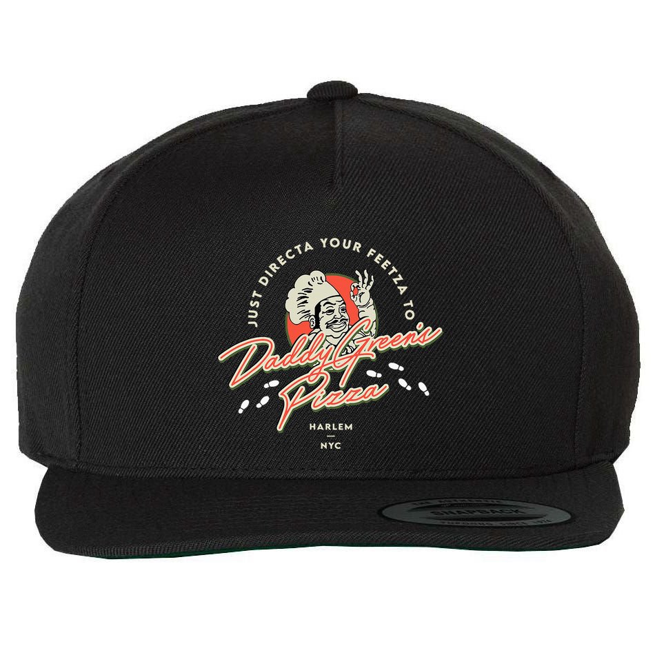 Daddy GreenS Pizza Last Dragon Wool Snapback Cap