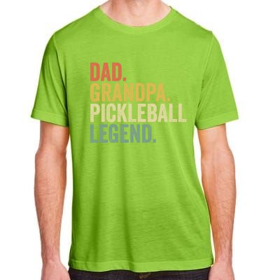 Dad Grandpa Pickleball Legend Funny Fathers Day Gift Adult ChromaSoft Performance T-Shirt