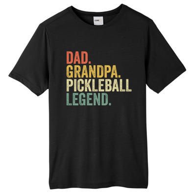 Dad Grandpa Pickleball Legend Funny Fathers Day Gift Tall Fusion ChromaSoft Performance T-Shirt