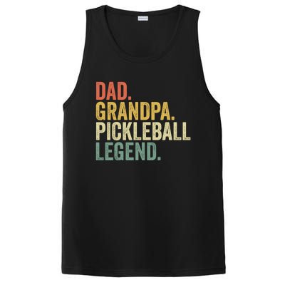 Dad Grandpa Pickleball Legend Funny Fathers Day Gift PosiCharge Competitor Tank