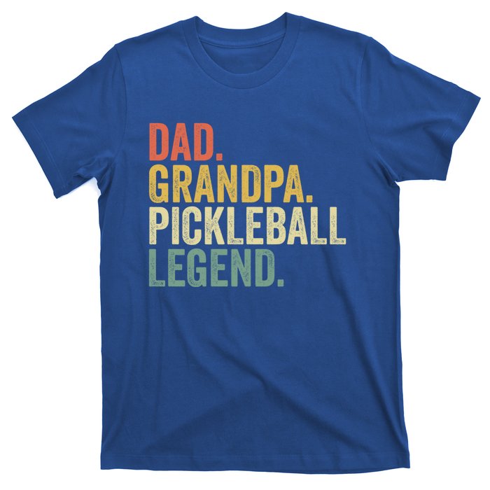 Dad Grandpa Pickleball Legend Funny Fathers Day Gift T-Shirt