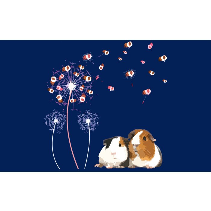 Dandelion Guinea Pig Cute Guinea Pig Floral Dandelion Spread Bumper Sticker