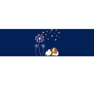 Dandelion Guinea Pig Cute Guinea Pig Floral Dandelion Spread Bumper Sticker