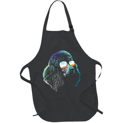 Disco Groovy Poodle Dog Gift Apron