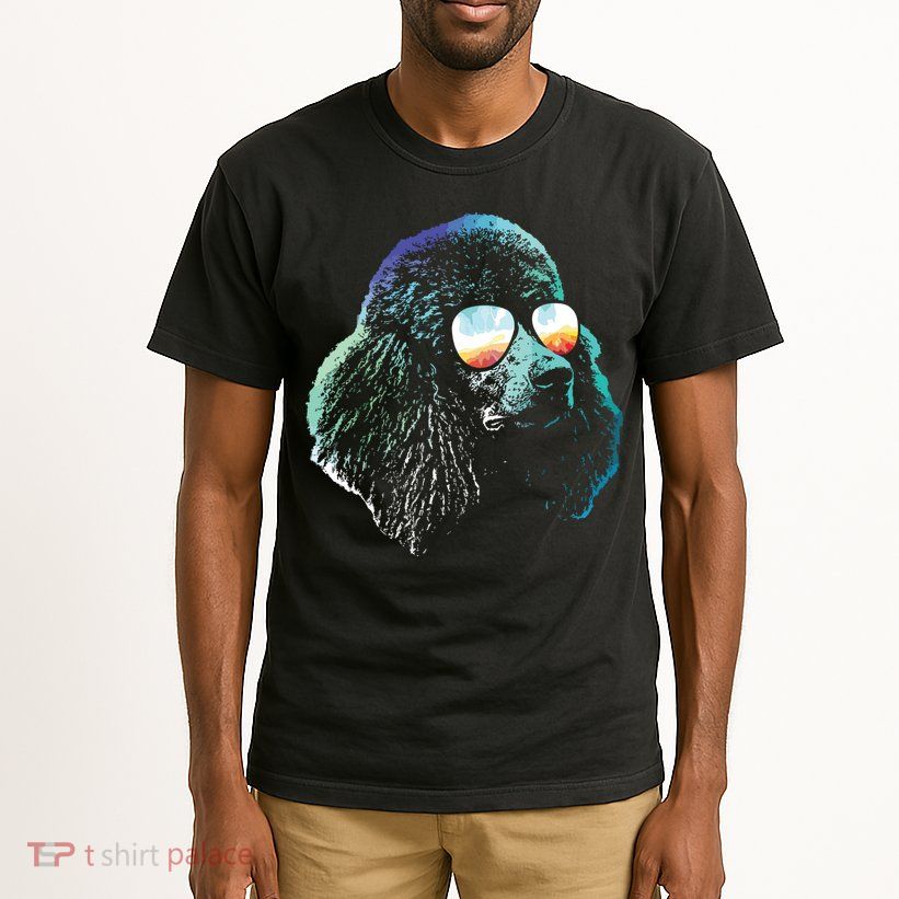 Disco Groovy Poodle Dog Gift Tall T-Shirt