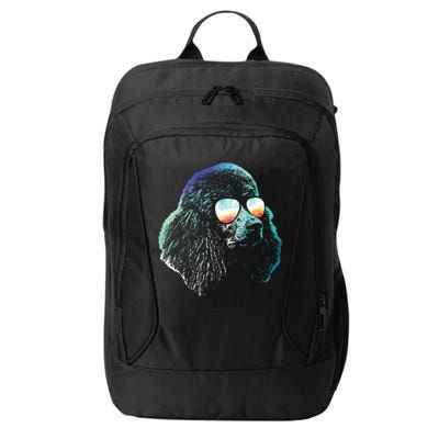 Disco Groovy Poodle Dog Gift City Backpack