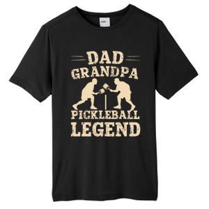 Dad Grandpa Pickleball Legend Player Funny Paddleball Lover Cute Gift Tall Fusion ChromaSoft Performance T-Shirt