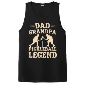 Dad Grandpa Pickleball Legend Player Funny Paddleball Lover Cute Gift PosiCharge Competitor Tank