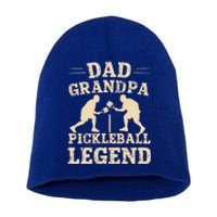 Dad Grandpa Pickleball Legend Player Funny Paddleball Lover Cute Gift Short Acrylic Beanie