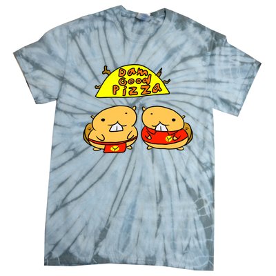 Dam Good Pizza Tie-Dye T-Shirt