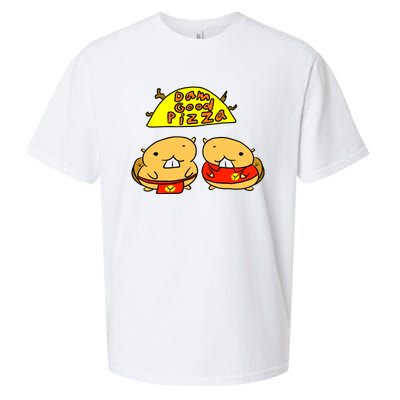 Dam Good Pizza Sueded Cloud Jersey T-Shirt