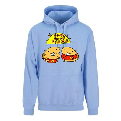 Dam Good Pizza Unisex Surf Hoodie