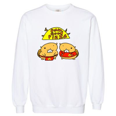 Dam Good Pizza Garment-Dyed Sweatshirt