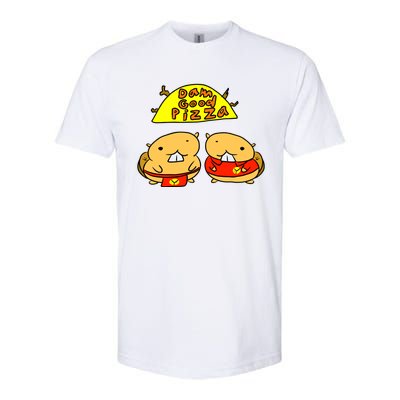 Dam Good Pizza Softstyle CVC T-Shirt