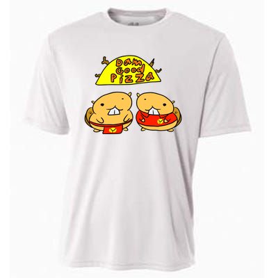 Dam Good Pizza Cooling Performance Crew T-Shirt