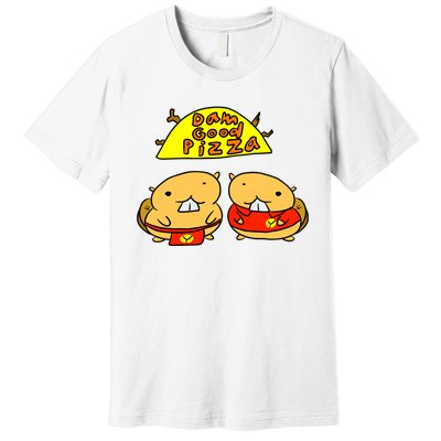 Dam Good Pizza Premium T-Shirt