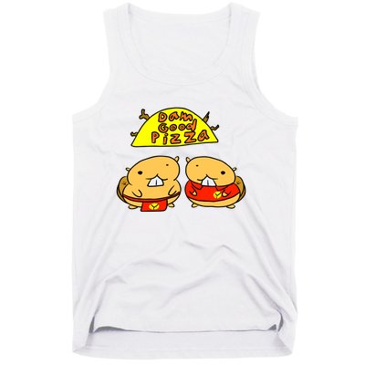 Dam Good Pizza Tank Top